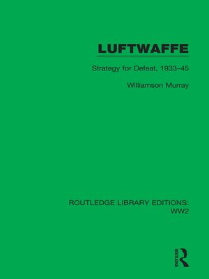 cover image of Luftwaffe
